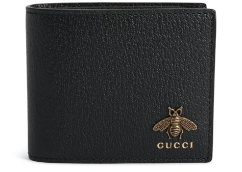 gucci animalier bee wallet|gucci bee wallet women's.